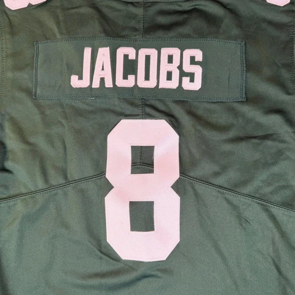Nike Green Bay Packers Josh Jacobs 8 Jersey Mens Small NFL On Field New #3419